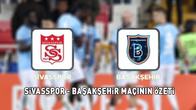 SONUÇ SİVASSPOR 1-2 BAŞAKŞEHİR | Süper Lig tablosu: Başakşehir 4. şampiyonluk galibiyetini elde ederek puanını 13’e çıkardı