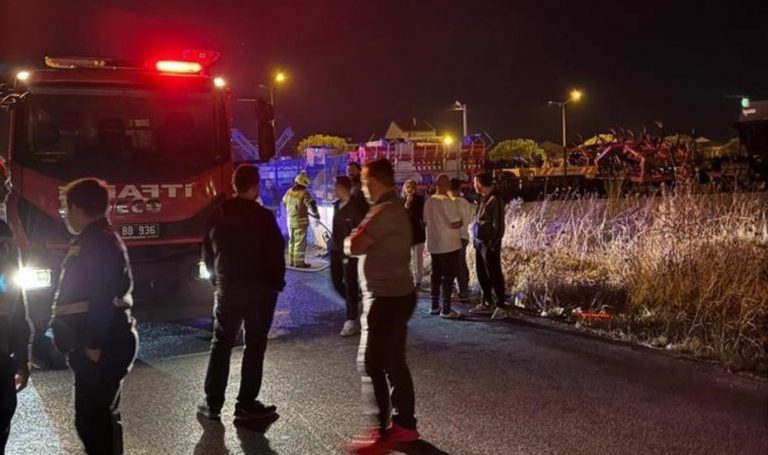 Motosiklet duvara çarpıp alev aldı: 1 ölü, 1 yaralı – Son Dakika Türkiye Haberleri