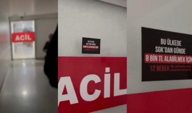 CHP Bağcılar gençlik kolları “yenidoğan çetesi”nin adımı: hastanelerin kapılarına asılan posterler – Son Dakika Siyasi Haber