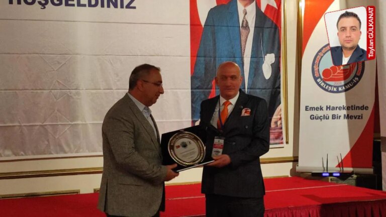 Büro-İş ‘İlelebet Cumhuriyet’ temasıyla yedinci olağan genel kurulunu düzenliyor: Büro-İş’ten gazetemize plaket – Son Dakika Türkiye Haberleri