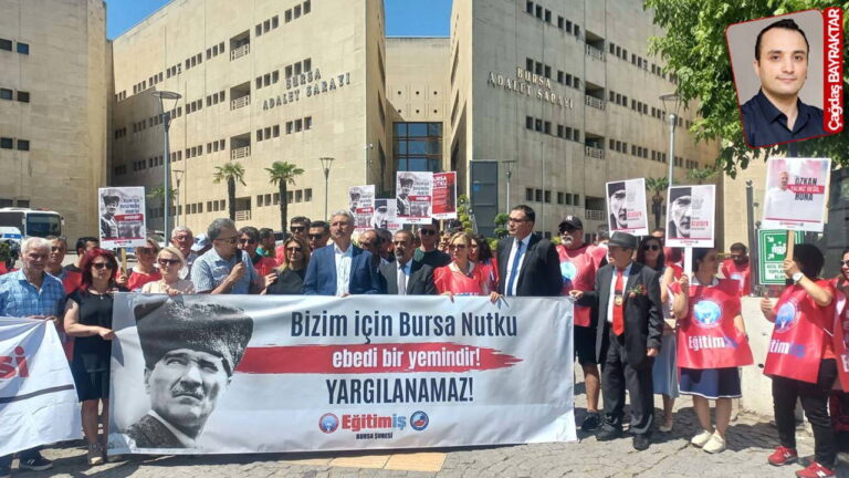 Eğitim İş Bursa Şube Başkanı Özkan Rona’nın yargılandığı davada ilk duruşma “fiziki yetersizlik” gerekçesiyle görülemedi: ‘Bursu Nutku yargılanamadı’ – Son Dakika Türkiye Haberleri