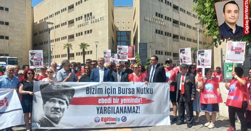 Eğitim İş Bursa Şube Başkanı Özkan Rona’nın yargılandığı davada ilk duruşma “fiziki yetersizlik” gerekçesiyle görülemedi: ‘Bursu Nutku yargılanamadı’ – Son Dakika Türkiye Haberleri