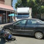 Yer: Eskişehir! Otomobil, motosikletli polise çarptı