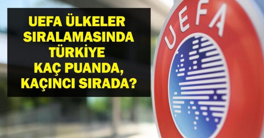 UEFA ÜLKE PUANLARI| Türkiye UEFA Ülkeler Sıralamasında Kaçıncı Sırada? Türkiye UEFA Ülke Puanı Kaç?