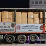 Konya’da TIR’da büyük miktarda kaçak tütün yakalandı