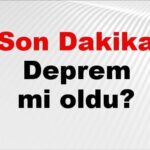 Antalya’da Deprem Mi Gerçekleşti? Son Gelişmeler ve Detaylar 08 Aralık 2025